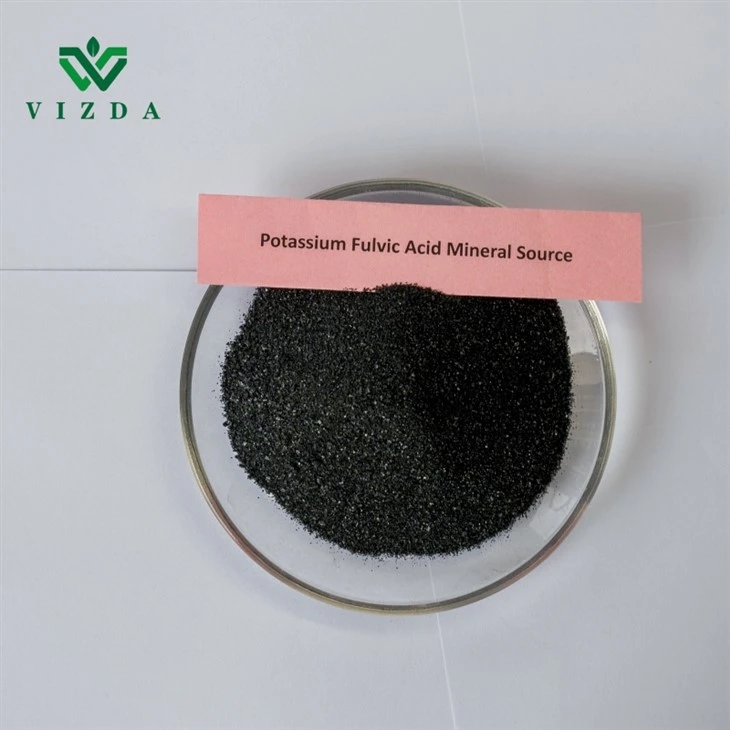 Acido fulvico di potassio di origine minerale adatto all'agricoltura