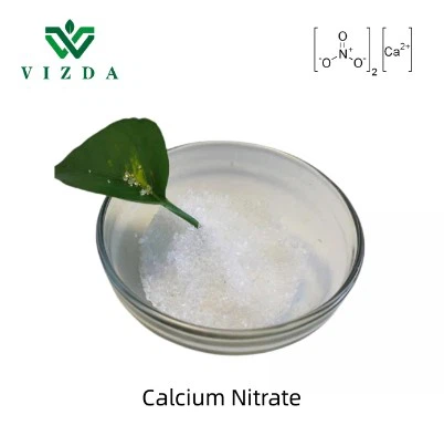 Cristalli di nitrato di calcio fertilizzante azotato nutriente vitale
