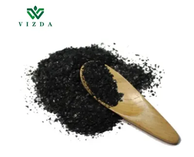 Prezzo in polvere lucida in scaglie di humate di potassio con fertilizzante organico solubile a base di acido umico